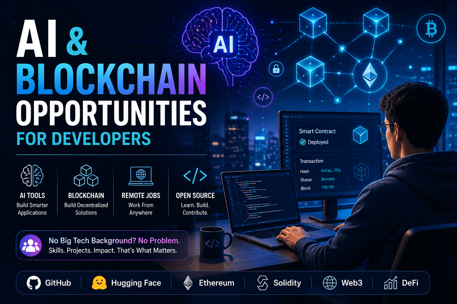 AI and Blockchain Opportunities for Developers