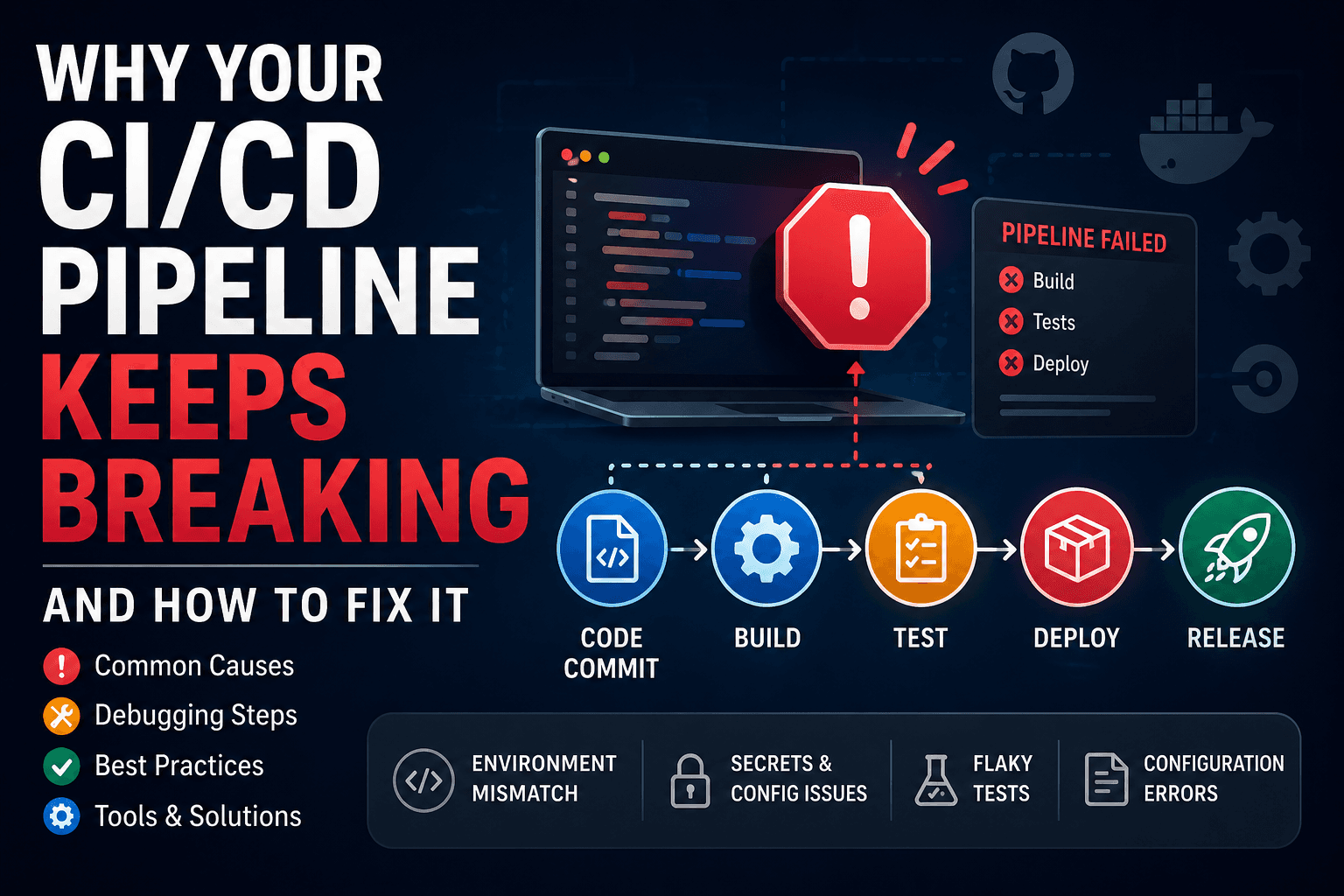 Why Your CI/CD Pipeline Keeps Breaking and Fix It