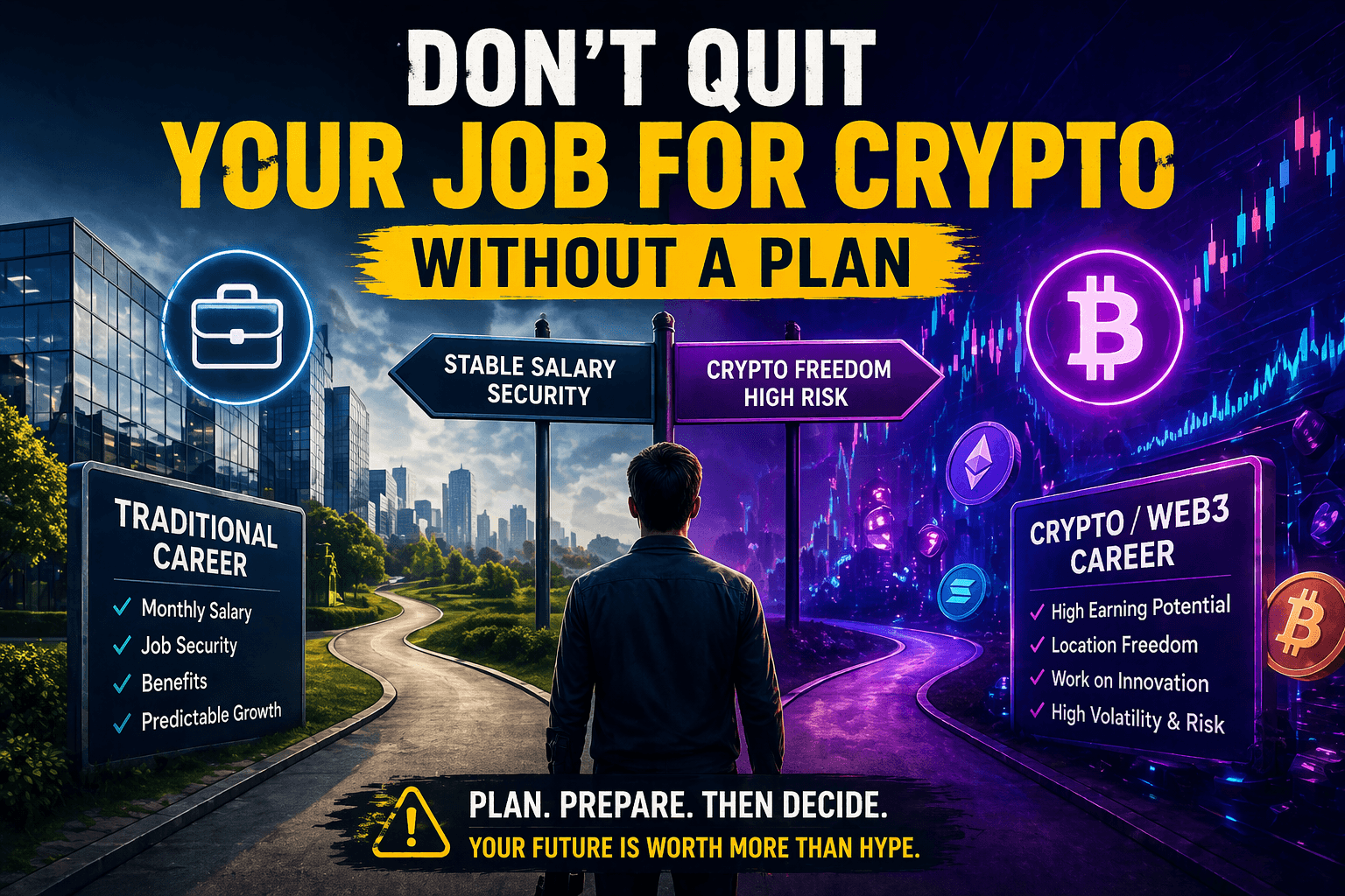 Don’t Quit Your Job for Crypto Until You Read This