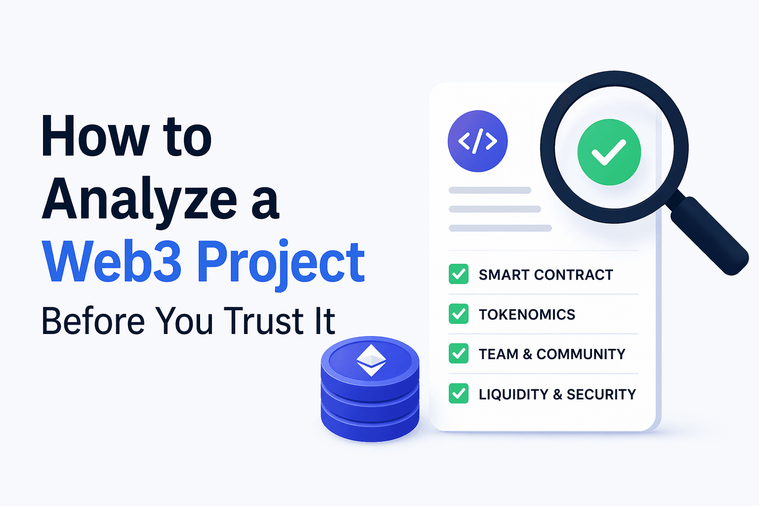 How to Analyze a Web3 Project Before You Trust It
